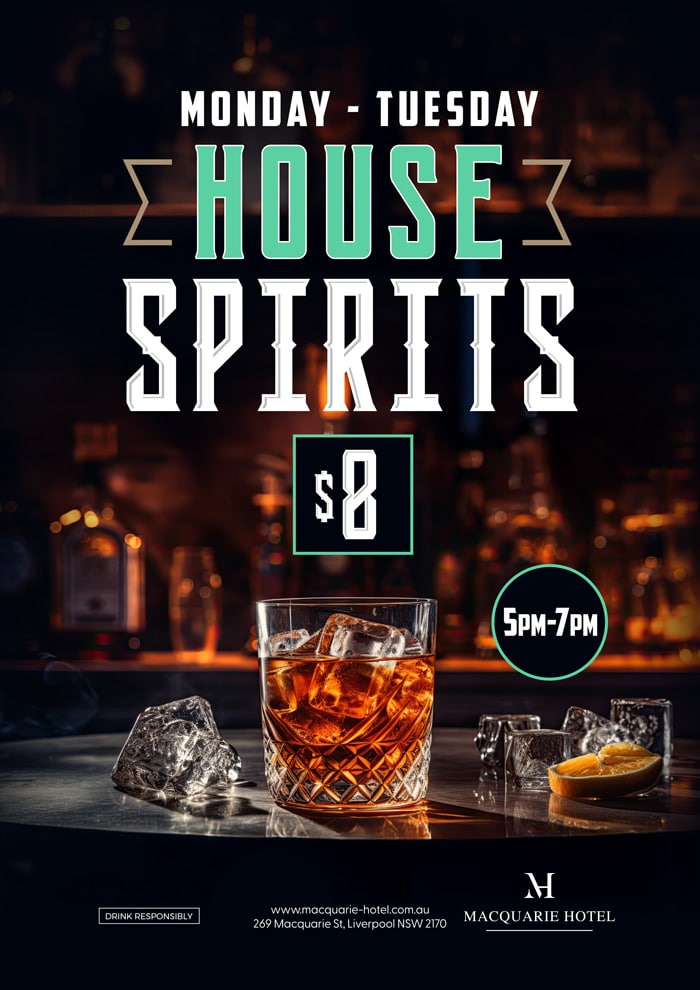 4335 83850 Poster 83839 House Spirits Proof